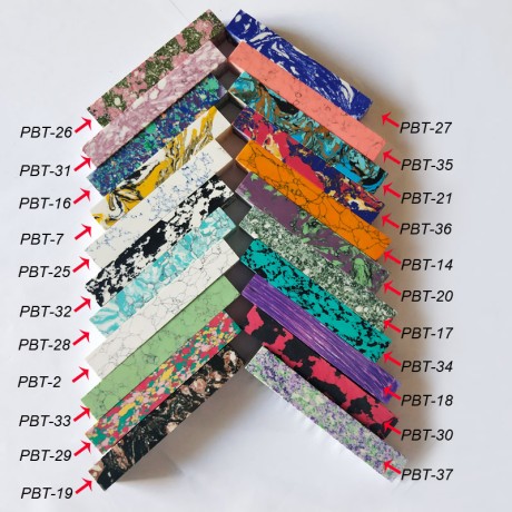 PBT Turquoise Stone 3/4"x3/4"x5" Pen Blank - PBT-33