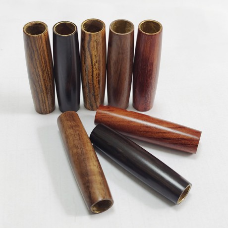 Hardwood Pre-Tubed & Pre-Turned Pen Barrels (5 Pack) For PKM-9 Pen Kits - African Blackwood