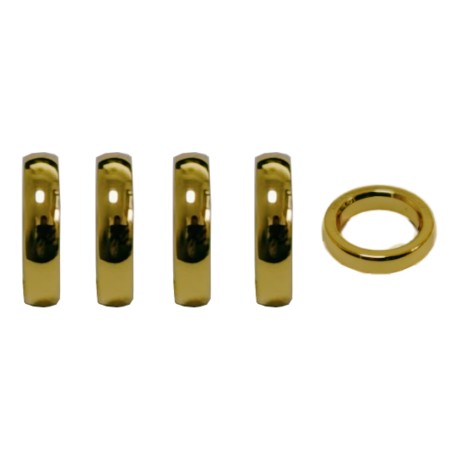 5 Pack Centre Band Replacement for Slimline Pen Kits - Chrome