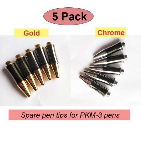 5 Pack TPM-3 pen tip - Gold
