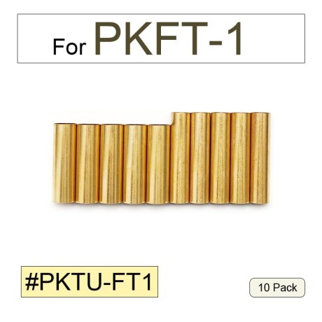 Brass Pen Tube Replacements for PKFT-1 Pen Kit (10-Pack)【PKTU-FT1】