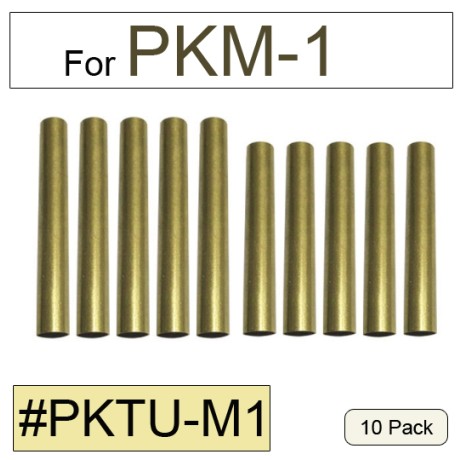 Brass Pen Tube Replacements for PKM-1 Pen Kit (10-Pack)【PKTU-M1】