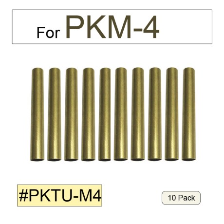 Brass Pen Tube Replacements for PKM-4 Pen Kit (10-Pack)【PKTU-M4】