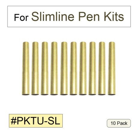 10 Brass Tube Replacements for Strongink Slim Pen Kits[PKTU-SL]