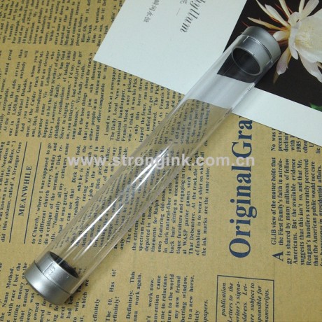 PBP-1 Clear Plastic Cylinder Pen box