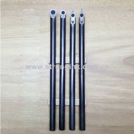 Heat treated #45(1045) Steel TTK-2 Pen Turning Tools Kits - Round
