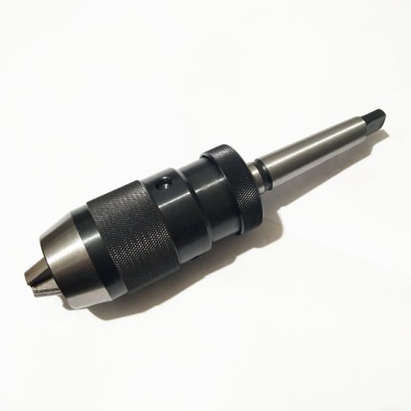 1/32inch-1/2inch Key-less Drill Chuck with MT1/MT2 Morse Taper - MT-1