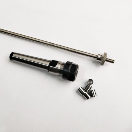 Stainless Steel Adjustable #2 Morse Taper Pen Mandrel