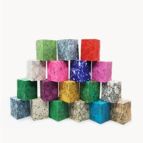 Turquoise Stone 1-1/2inchx1-1/2x2inch Bottle Stopper Blanks - T1