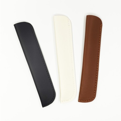 PCHLE-2 PU Leather Portable Pen Bag - Black