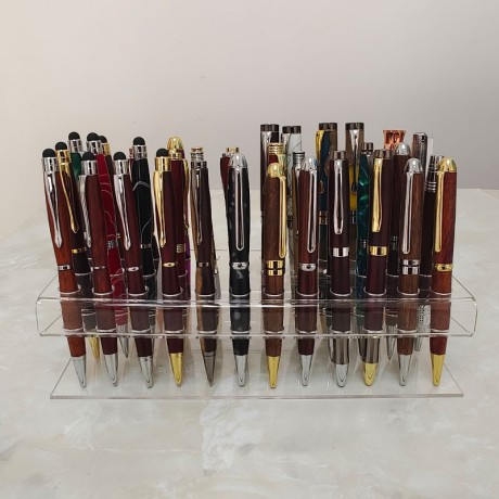 PS36-1 Acrylic S Shape Pen Stands / Displays - For 36 pens