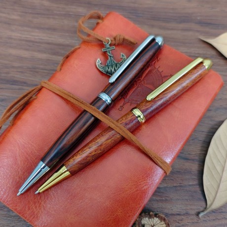 PKM-E6 Twist Ballpoint Pen Kit  - Gold