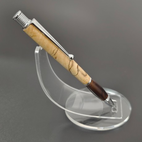 PS1-2 Acrylic High-end Pen Stands / Displays - Single Pen - Black