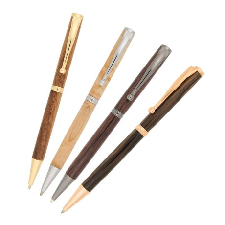 PKCS-1 Series Slimline Pen Kits - Gold 