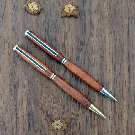 PKCS-5 Series Slimline Twist Pen Kit - Gold 